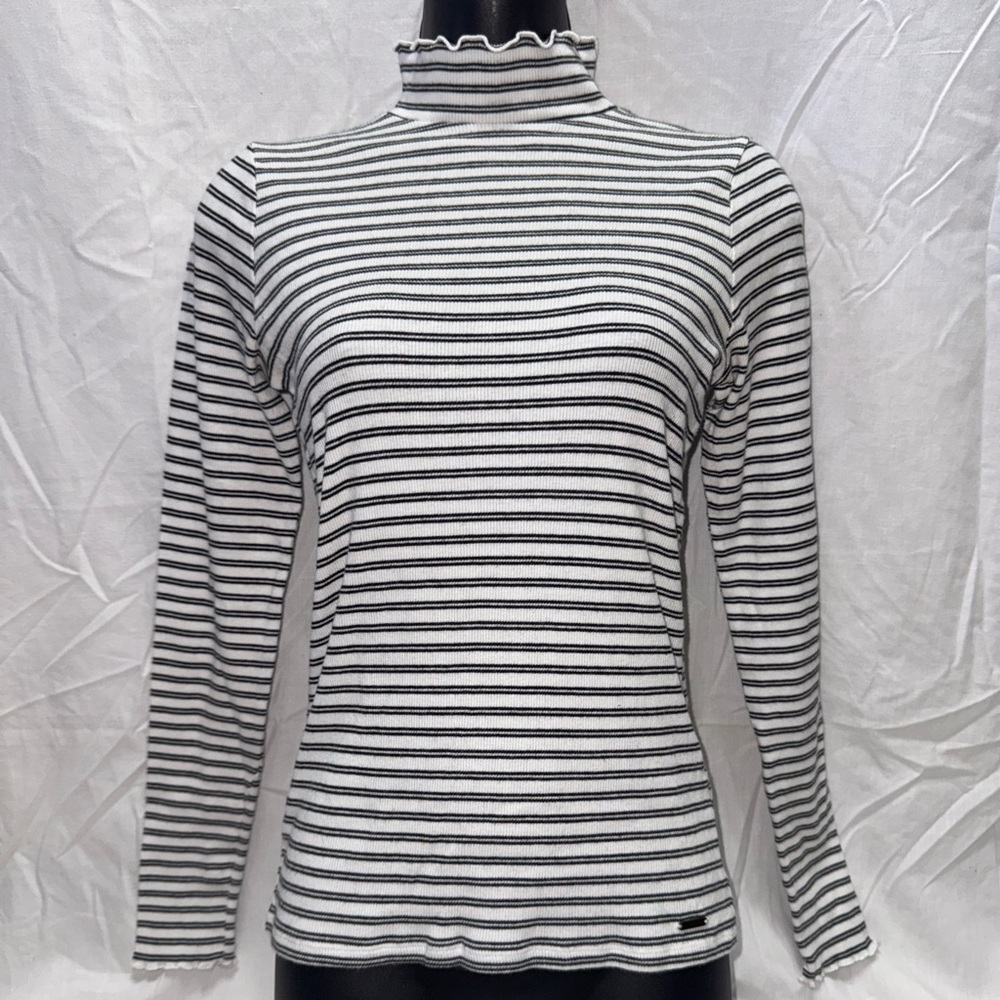Hollister Striped Turtleneck